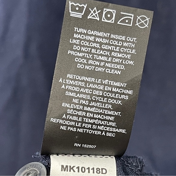 Cuts Prestige Polo Curve Hem Pacific Blue Pima Cotton Blend Polo Size Medium - Picture 7 of 10